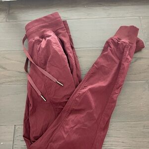 lululemon athletica Maroon Joggers